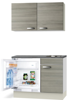 Kitchenette 100cm Vigo incl mini inbouw koelkast RAI-2251