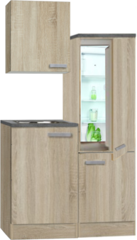 Keukenblok Padua 120cm incl. koelkast HRG-1389