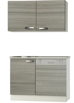 Kitchenette 120cm Vigo incl al inbouw vaatwasser RAI-2324