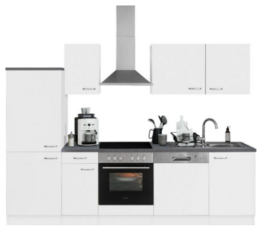 Rechte keuken 210cm met inbouw apparatuur RAI-5422