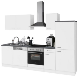 Rechte keuken 210cm met inbouw apparatuur RAI-5422