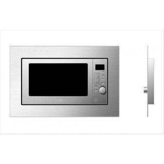 Kitchenette antraciet 180cm met magnetron KIT-0116