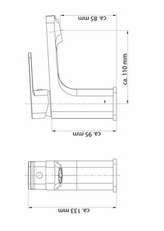 MADASGASKAR &eacute;&eacute;ngreepsmengkraan wastafel, chroom/mat zwart  keramische schrijven  geluidsarme, verwisselbare 35 mm cartouche  flexibele metalen aansluitslangen volgens DVGW/KTW-A   push-pop-up afvo