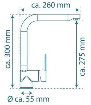 SAMOA RAIN handdouche, 3 functies, chroom-wit  antikalk nozzles  3 selecteerbare jets  douchekop: &Oslash; ca. 13 cm  inclusief waterbesparende pakking - tot wel 50% minder water verbruik  &frac12;&quot; (&Oslash; ca. 1,9