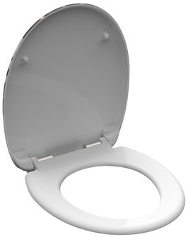 Duroplast WC-bril SAILING met soft-close  lange levensduur: extreem onbreekbaar en krasbestendig  comfort en functie: geruisloos sluiten dankzij de automatische valrem  eenvoudig schoon te maken da