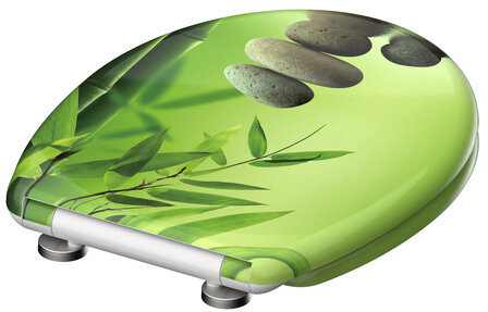 Duroplast WC-bril GREEN GARDEN met soft-close en quick-release