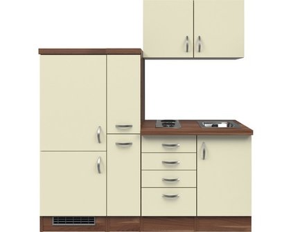 Kitchenette Sienna Cr&eacute;me 190cm zonder elektrische apparaten HRG-2729