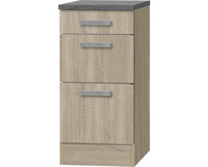 Kabinet Napels acacia-Decor (BxHxD) 40,0x84,8x60,0 cm HRG-00119