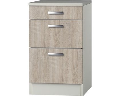 Kabinet Padua licht eiken ruw (BxHxD) 60,0x84,8x60,0 cm HRG-1931