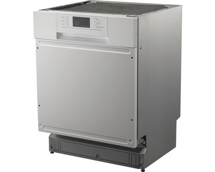 kitchenette 160cm wit hoogglans incl vatwasser en e-kookplaat RAI-265