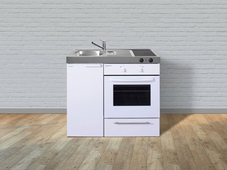 MKB 100 Wit met  oven RAI-95411