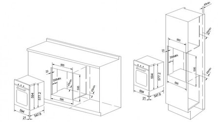 Inbouw Oven EXQUISIT EBE JUBILEE 25 XL RAI-3903