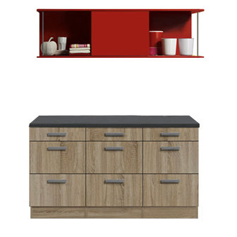 Kitchenette/buffetkast 150cm KT153-9-210 RAI-440