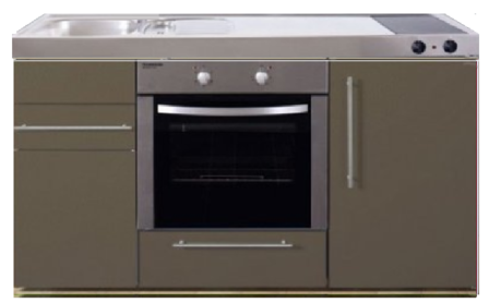 MPB 150 Bruin met koelkast en oven RAI-936