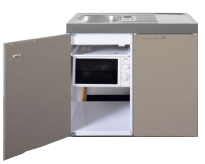 MKM 100 Zand met koelkast en losse magnetron RAI-9574
