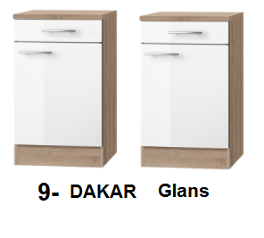 3-in-1 minikeuken + kookplaat + vaatwasser + koelkast 160cm RAI-1004