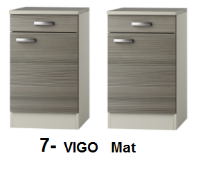 Kitchenette 180cm incl inbouw koelkast en combi magnetron en vaatwasser RAI-3030