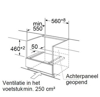 Combi inbouw magnetron-oven Exquisit EBM4543 RAI-855