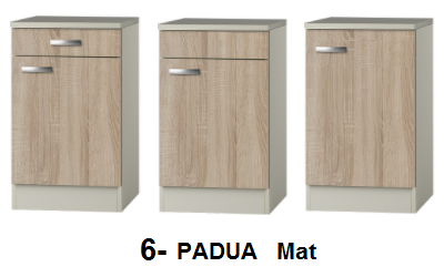 Keukenblok Padua houtnerf 120cm RAI-511