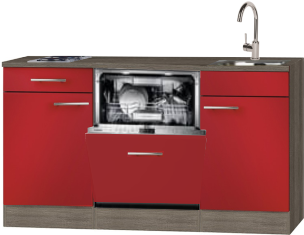 Kitchenette 150 cm padua met vaatwasser HRG-8945