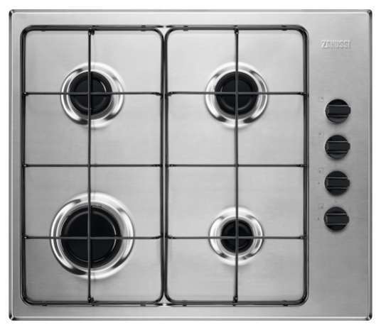 Keukenblok 210cm wit hoogglans incl gas-kookplaat, afzuigkap en magnetron RAI-11026