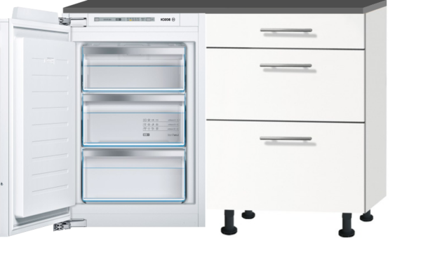 Keukenblok 120cm met inbouw koelkast zonder spoelbal RAI-9923