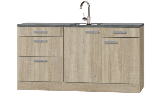 KItchenette 150cm met spoelbak RAI-3010