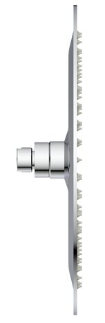 SUMATRA hoofddouche, chroom  antikalk nozzles  supervlakke hoofddouche van roestvrij staal  hoofddouche: Ø ca. 30 cm  kogelgewricht  ½" (Ø ca. 1,9 cm) aansluiting  garantie: 5 jaar