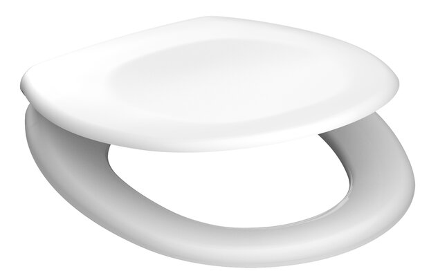 Duroplast WC-bril WHITE, wit