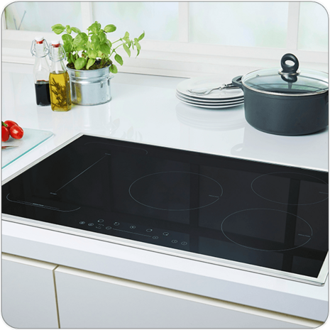 Onze onderneming heuvel accessoires 5-pit Keramische kookplaat HRG-379 - KitchenetteOnline