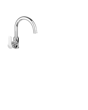 Keukenblok 100cm antraciet glans Udin op stelpoten RAI-333