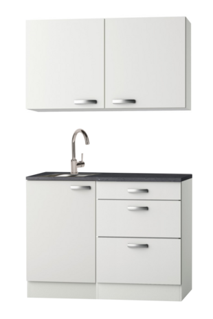 Kitchenette Lagos wit hoogglans 100 &times; 60 cm HRG-9299