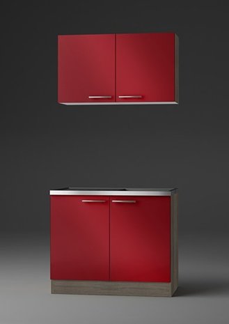Imola keukenblok en bovenkast 100cm OPTI-2103