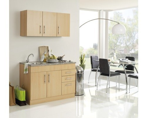 ritme Citroen Afsnijden Mini Keuken Toronto Eiken 120 cm x 60 cm incl. e-kookplaat HRN-4399 -  KitchenetteOnline