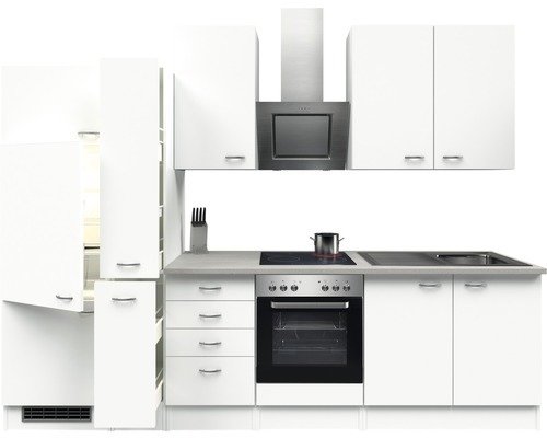 Keuken Wit 300cm HRG-512