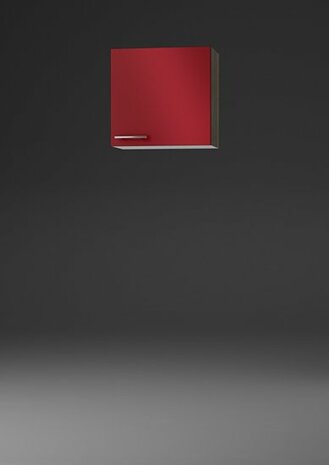Wandkast Imola signaal rood  (BxHxD) 50 x 57,6 x 34,6 cm OPTI-529