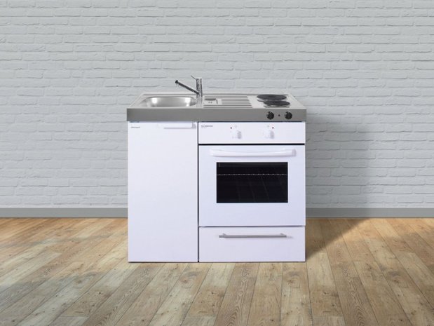 MKB 100 Wit met  oven RAI-95411