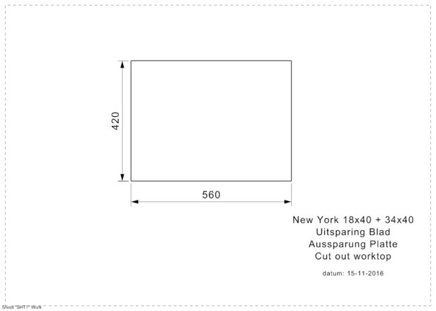 NEW YORK 18X40+34X40 (L) INTEGRATED RAI-34921