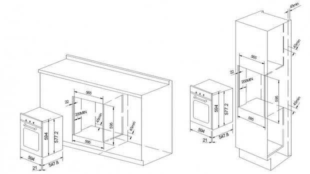 Inbouw Oven EXQUISIT EBE JUBILEE 25 XL RAI-3903