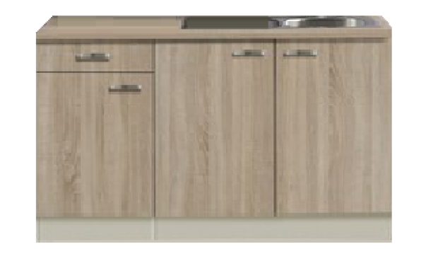 Kitchenette Padua Houtnerf 150cm  HRG-0325