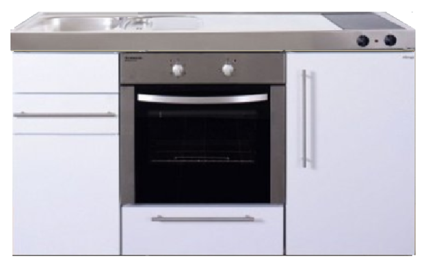 MPB 150 Wit met koelkast en oven RAI-933