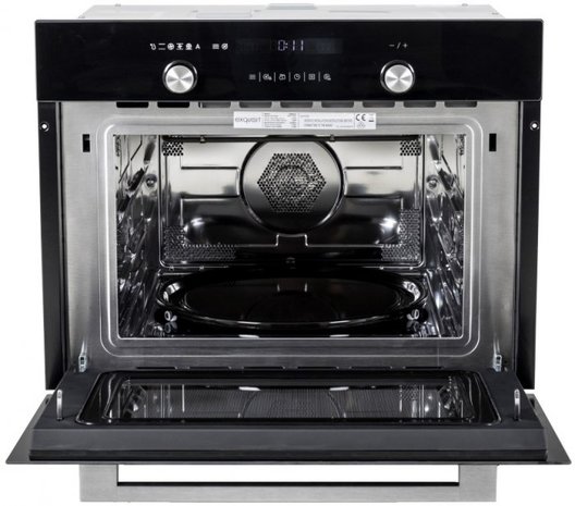 Zelden Hoe dan ook Ontwijken Combi inbouw magnetron-oven Exquisit EBM4543 RAI-855 - KitchenetteOnline