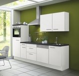 Kitchenette CONCEPT Bengt 270 cm wit incl. Ingebouwde apparaten RAI-532