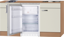Kitchenette 150 cm cream incl koelkast ARG-224 Kitchenette 150 cm cream incl koelkast ARG-224