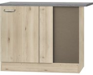 Onderkast hoek Elba breedte 100 cm beuken Onderkast hoek Elba breedte 100 cm beuken
