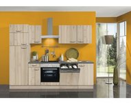 Kitchenette Elba 270 cm replica beuken inclusief ingebouwde hoge koelkast Kitchenette Elba 270 cm replica beuken inclusief ingebouwde hoge koelkast