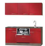 Kitchenette 180 cm met vaatwasser en kookplaat HRG-585 Kitchenette 180 cm met vaatwasser en kookplaat HRG-585