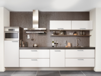 Rechte keuken 300cm incl inbouw apparatuur RAI-3377 Rechte keuken 300cm incl inbouw apparatuur RAI-3377