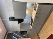Rechte showroom keuken 290cm breed incl inbouw apparatuur en reeds gemonteerd Rechte showroom keuken 290cm breed incl inbouw apparatuur en reeds gemonteerd