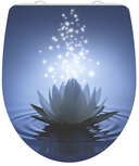 Duroplast High Gloss WC-bril WATER LILY met soft-close en quick-release